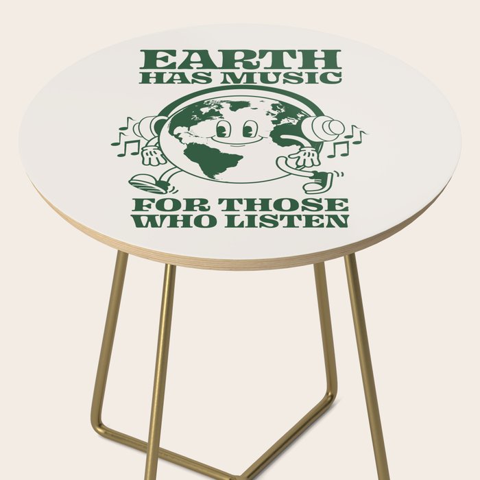 Earth Silent Disco Side Table Gallery Image 2