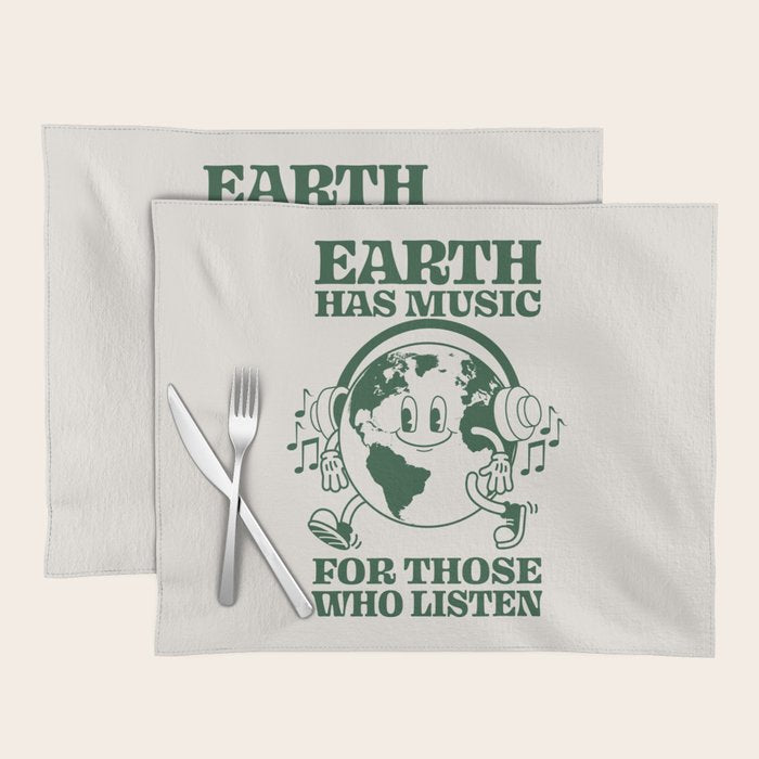Earth Silent Disco Placemat Gallery Image 1