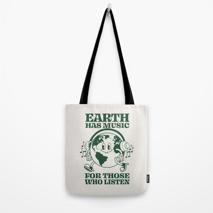 Earth Silent Disco Tote Bag Gallery Image 2