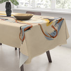 Female Figure Line Art 8 Tablecloth Gallery Image 3