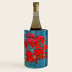 Nishigi's Goddess - Nature Ukiyo Landscape in Red, Green & Blue Wine Chiller Gallery Image 3