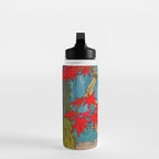 Nishigi's Goddess - Nature Ukiyo Landscape in Red, Green & Blue Water Bottle Gallery Image 3