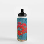Nishigi's Goddess - Nature Ukiyo Landscape in Red, Green & Blue Water Bottle Gallery Image 2