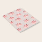 Pink Lotus Flower | Watercolor Texture Notebook Gallery Image 2