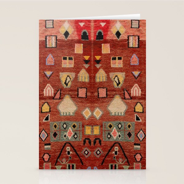 Heritage Moroccan Berber Style Design D9 Stationery Card Gallery Image 2