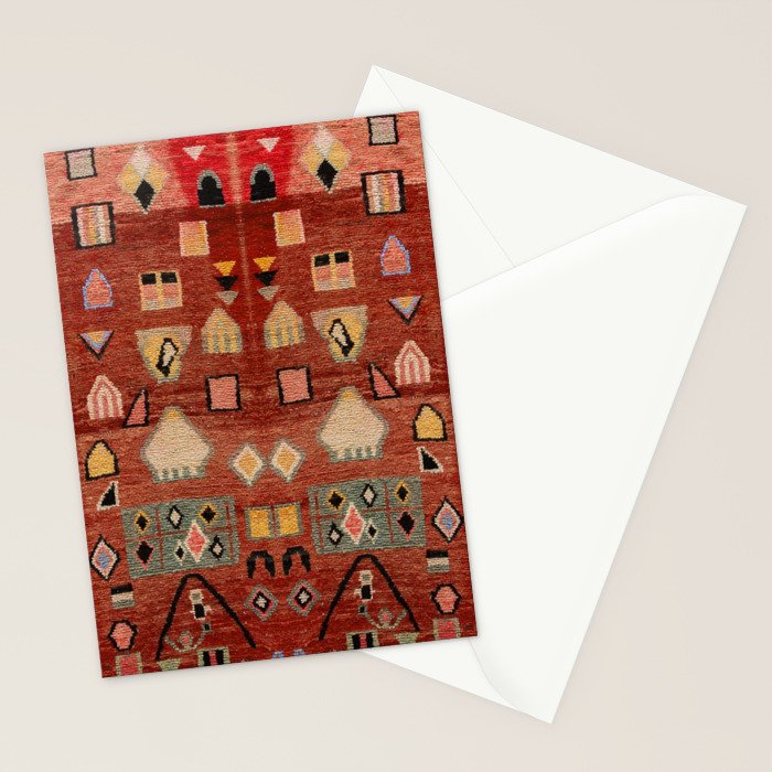Heritage Moroccan Berber Style Design D9 Stationery Card Gallery Image 2