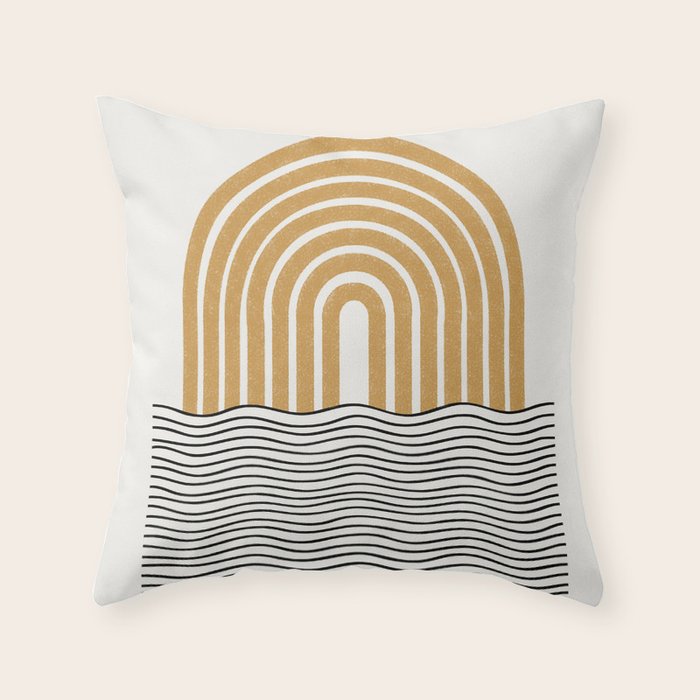 Summer Mood Throw Pillow Gallery Image 1