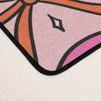 Pink Bow Print Desk Mat Gallery Image 4