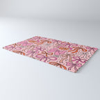 Pink Bow Print Rug Gallery Image 3