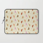 Cowgirl boots pattern Laptop Sleeve Gallery Image 1