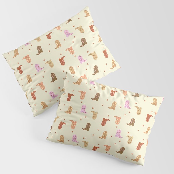 Cowgirl boots pattern Pillow Sham Gallery Image 3