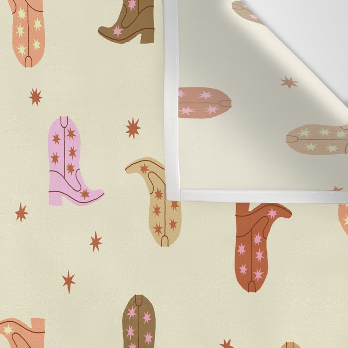 Cowgirl boots pattern Wall Tapestry Gallery Image 3