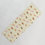 Cowgirl boots pattern Yoga Mat Gallery Image 1