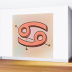 Cancer Symbol Wall Mural Gallery Image 2