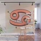 Cancer Symbol Wall Mural Gallery Image 1