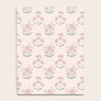 Dusty Rose Classic Floral Notebook Gallery Image 4