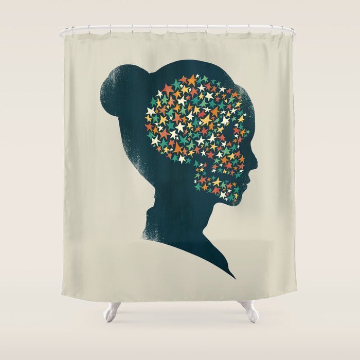 We are made of stardust Shower Curtain Gallery Image 1