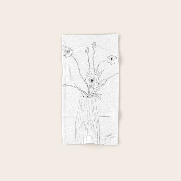 Dear Reminder Line Bath Towel Gallery Image 1