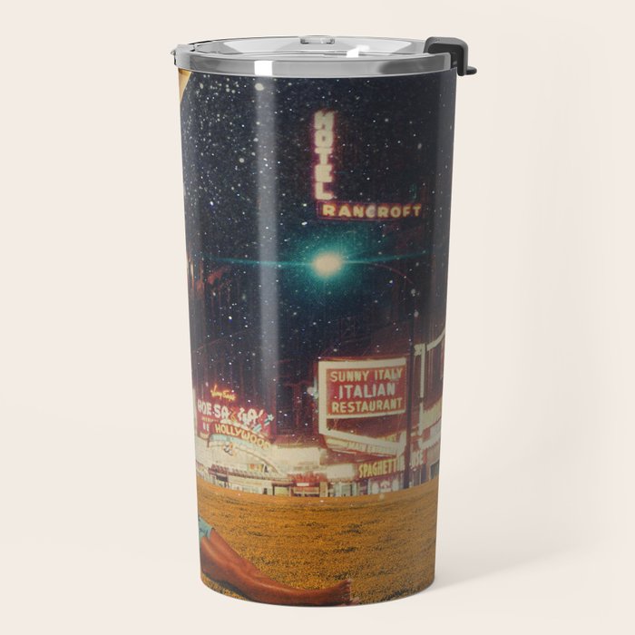 a postcard from year 2349 Travel Mug Gallery Image 2
