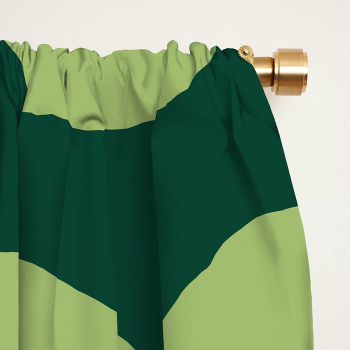 goofy green Window Curtain Gallery Image 2