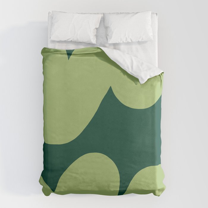 goofy green Duvet Cover Gallery Image 6