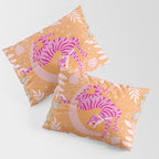 Tiger Moon in Tangerine Pillow Sham Gallery Image 3