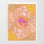 Tiger Moon in Tangerine Poster Gallery Image 4
