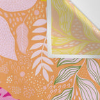 Tiger Moon in Tangerine Wall Tapestry Gallery Image 3