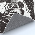 Black and Pink Baphomet Rug Gallery Image 4