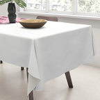 Pink Ghosts, Mushrooms, Bats, and Flowers Pattern Tablecloth Gallery Image 3
