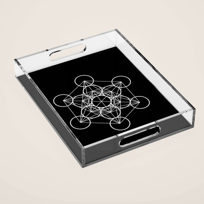 Metatron's Cube II Acrylic Tray Gallery Image 1