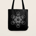 Metatron's Cube II Tote Bag Gallery Image 1