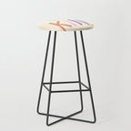 Be kind pastel colors Stool Gallery Image 1