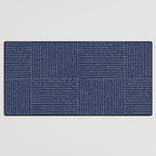 Lines III (Navy) Desk Mat Gallery Image 3
