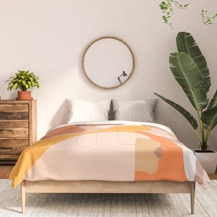 Girl Power - Strong womenâs Portrait 1. Neutral Comforter Gallery Image 3