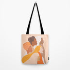 Girl Power - Strong womenâs Portrait 1. Neutral Tote Bag Gallery Image 2