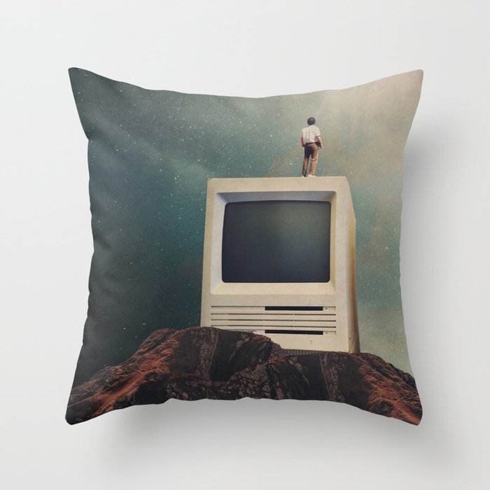We are going to Escape Throw Pillow Gallery Image 1