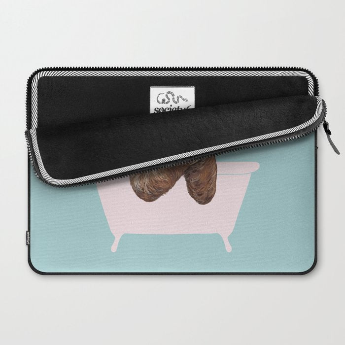 Sloth in Bathtub  Laptop Sleeve Gallery Image 2