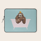 Sloth in Bathtub  Laptop Sleeve Gallery Image 1
