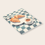 Morning Croissants and Coffee Bliss Notebook Gallery Image 2