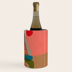 Melancholy Guitarist in Stripes Wine Chiller Gallery Image 3