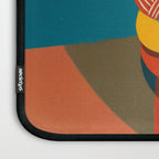Melancholy Guitarist in Stripes Laptop Sleeve Gallery Image 3
