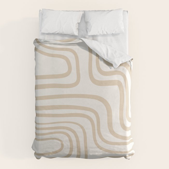 Coeur Neutral Duvet Cover Gallery Image 1