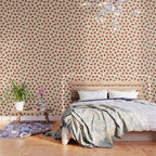 Sweet Strawberries - Red, Black, Cream, and White Wallpaper Gallery Image 3