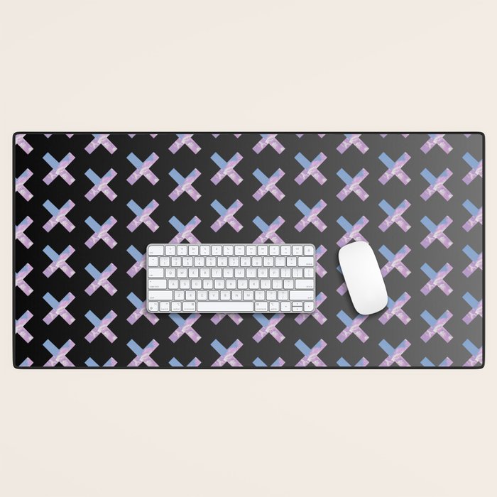 2010s era egirl x pattern Desk Mat Gallery Image 1