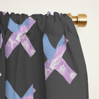 2010s era egirl x pattern Window Curtain Gallery Image 2