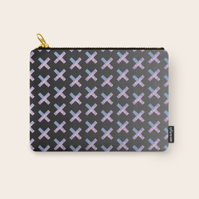 2010s era egirl x pattern Carry All Pouch Gallery Image 1