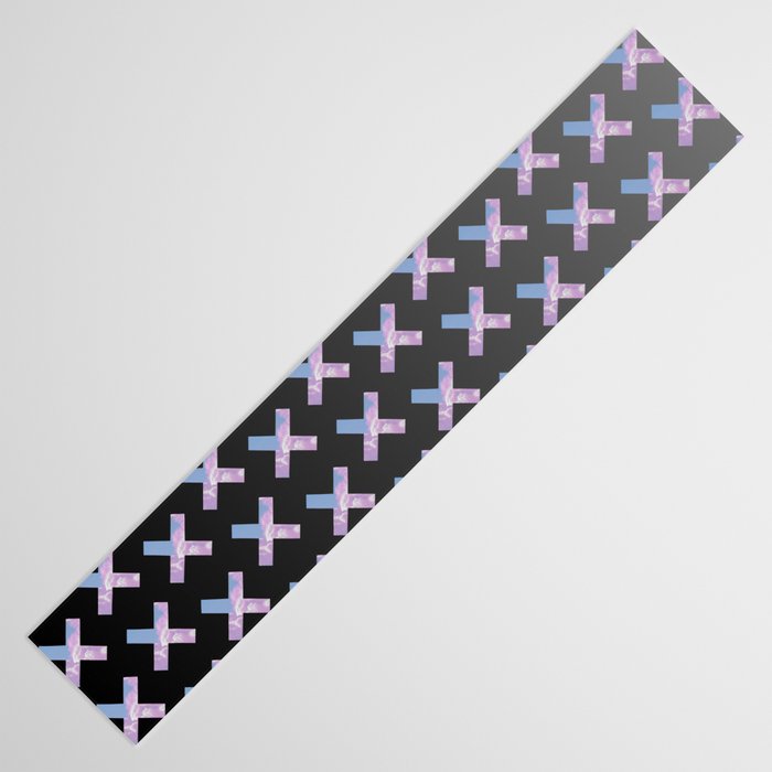 2010s era egirl x pattern Table Runner Gallery Image 3