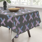 2010s era egirl x pattern Tablecloth Gallery Image 3