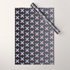2010s era egirl x pattern Wrapping Paper Gallery Image 1
